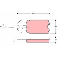 TRW Remblokkenset voor 3322936402770 on Productcaster.