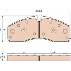 TRW Remblokkenset voor 3322938209322 on Productcaster.