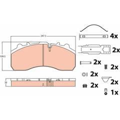 TRW Remblokkenset voor 3322937353996 on Productcaster.