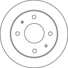 TRW Set van 2 remschijven 3322937288748 on Productcaster.