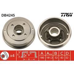 TRW Bremstrommel 3322937241507 on Productcaster.