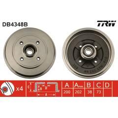 TRW Bremstrommel 3322937811298 on Productcaster.