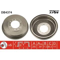 TRW Bremstrommel 3322937559787 on Productcaster.