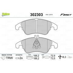 VALEO Bremsbeläge vorne 3276423023033 on Productcaster.