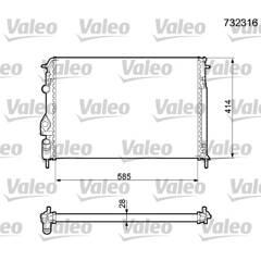 VALEO Radiateur 3276427323160 on Productcaster.