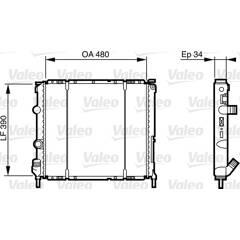 VALEO Radiateur 3276427324747 on Productcaster.