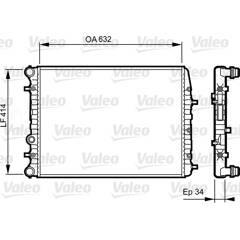 VALEO Radiateur 3276427328646 on Productcaster.