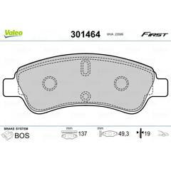 VALEO Remblokkenset voor 3276423014642 on Productcaster.