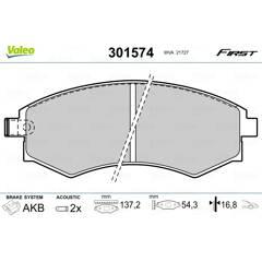 VALEO Remblokkenset voor 3276423015748 on Productcaster.