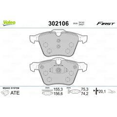 VALEO Remblokkenset voor 3276423021060 on Productcaster.