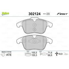 VALEO Remblokkenset voor 3276423021244 on Productcaster.