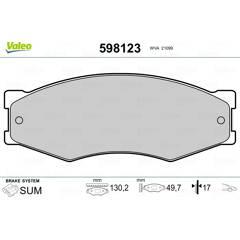 VALEO Remblokkenset voor 3276425981232 on Productcaster.