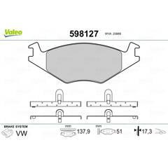 VALEO Remblokkenset voor 3276425981270 on Productcaster.