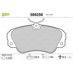 VALEO Remblokkenset voor 3276425982567 on Productcaster.