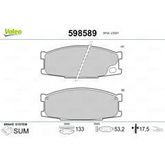 VALEO Remblokkenset voor 3276425985896 on Productcaster.