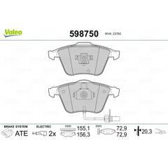 VALEO Remblokkenset voor 3276425987500 on Productcaster.