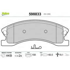 VALEO Remblokkenset voor 3276425988330 on Productcaster.