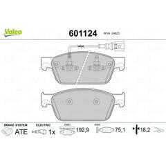 VALEO Remblokkenset voor 3276426011242 on Productcaster.