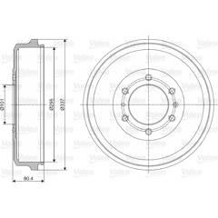 VALEO Remtrommel 3276422370602 on Productcaster.