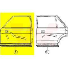 VAN WEZEL Autodeur 5410909022280 on Productcaster.