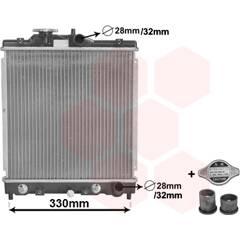 VAN WEZEL Radiateur 5410909290139 on Productcaster.