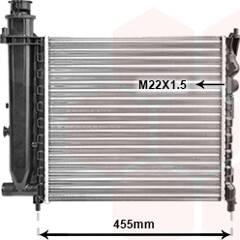 VAN WEZEL Radiateur 5410909234966 on Productcaster.