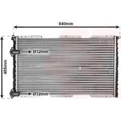 VAN WEZEL Radiateur 5410909218881 on Productcaster.