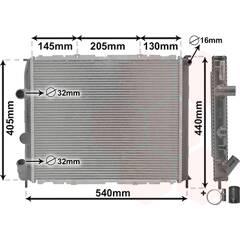 VAN WEZEL Radiateur 5410909218973 on Productcaster.