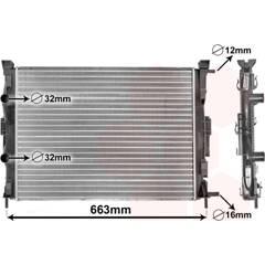 VAN WEZEL Radiateur 5410909293604 on Productcaster.