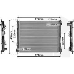 VAN WEZEL Radiateur 5410909365363 on Productcaster.