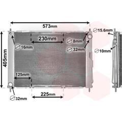 VAN WEZEL Radiateur 5410909416225 on Productcaster.