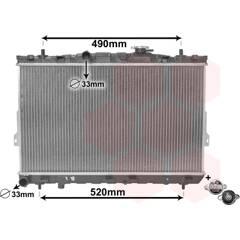 VAN WEZEL Radiateur 5410909304416 on Productcaster.