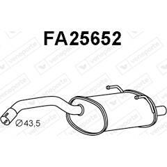 VENEPORTE Silencieux arrière 5605180256527 on Productcaster.