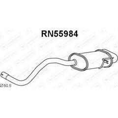 VENEPORTE Silencieux arrière 5605180559840 on Productcaster.