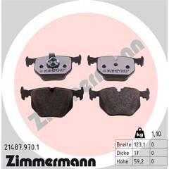 ZIMMERMANN Bremsbelagsatz hinten 4250238778684 on Productcaster.