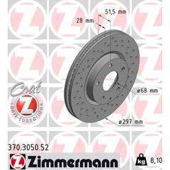 ZIMMERMANN Bremssatz (2 Bremsscheiben) 4250238763734 on Productcaster.