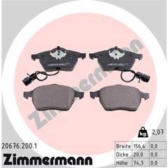 ZIMMERMANN Remblokkenset voor 4250238729679 on Productcaster.