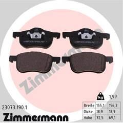 ZIMMERMANN Remblokkenset voor 4250238736974 on Productcaster.