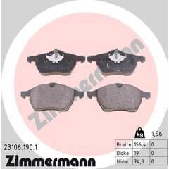 ZIMMERMANN Remblokkenset voor 4250238737124 on Productcaster.