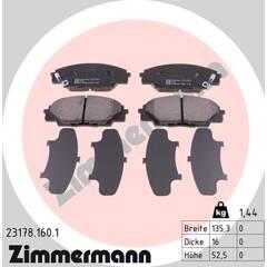 ZIMMERMANN Remblokkenset voor 4250238737377 on Productcaster.