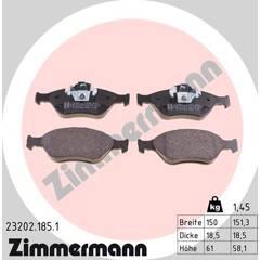 ZIMMERMANN Remblokkenset voor 4250238737476 on Productcaster.