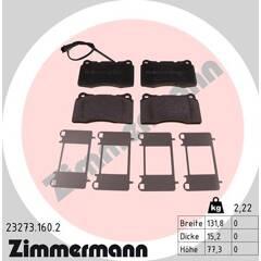 ZIMMERMANN Remblokkenset voor 4250238757573 on Productcaster.