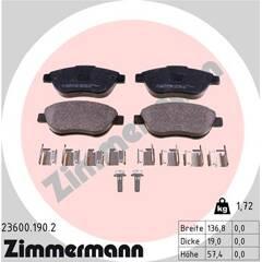 ZIMMERMANN Remblokkenset voor 4250238759294 on Productcaster.