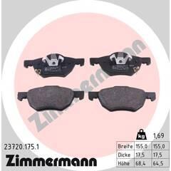 ZIMMERMANN Remblokkenset voor 4250238758471 on Productcaster.