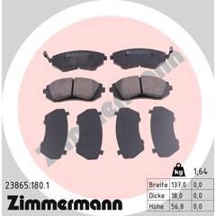 ZIMMERMANN Remblokkenset voor 4250238739753 on Productcaster.