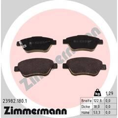 ZIMMERMANN Remblokkenset voor 4250238746713 on Productcaster.