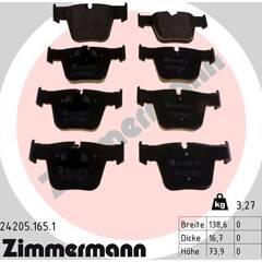 ZIMMERMANN Remblokkenset voor 4250238778219 on Productcaster.