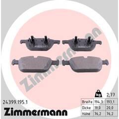 ZIMMERMANN Remblokkenset voor 4250238754206 on Productcaster.