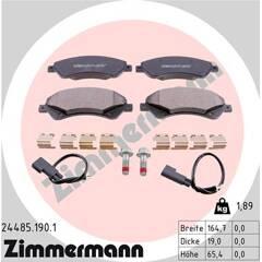 ZIMMERMANN Remblokkenset voor 4250238746645 on Productcaster.