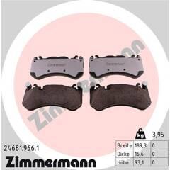 ZIMMERMANN Remblokkenset voor 4250238779476 on Productcaster.